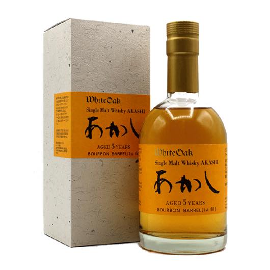 シングルモルト あかし 5年 バーボンバレル