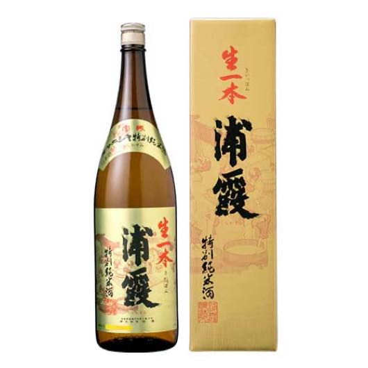 浦霞 特別純米 生一本　1.8ℓ