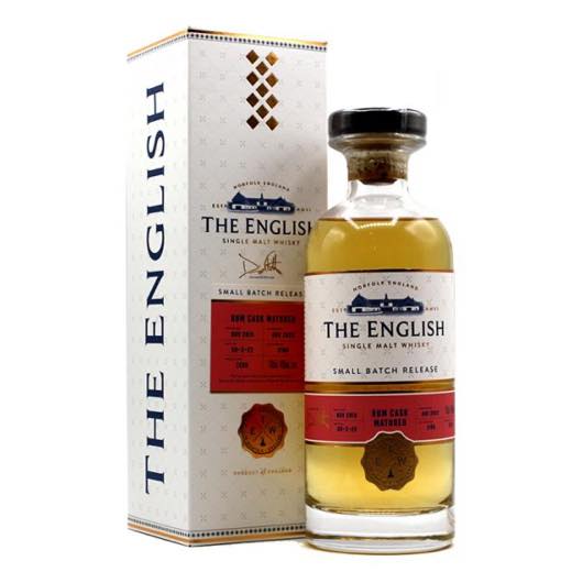ザ イングリッシュウイスキー 2015 6年 ラムカスク 46% 700ml