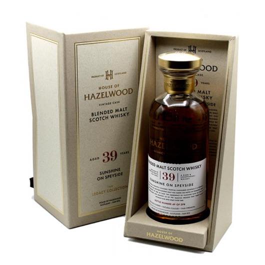 ハウス オブ ヘイゼルウッド サンシャイン オン スペイサイド 39年